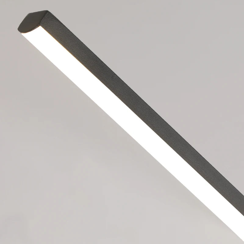 Scandinavian LED Pendant Lamp – Stylish Long Chandelier for Home & Office