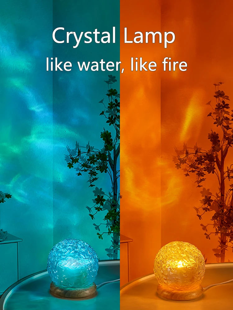 Sunset projector lamp for cozy bedroom ambiance