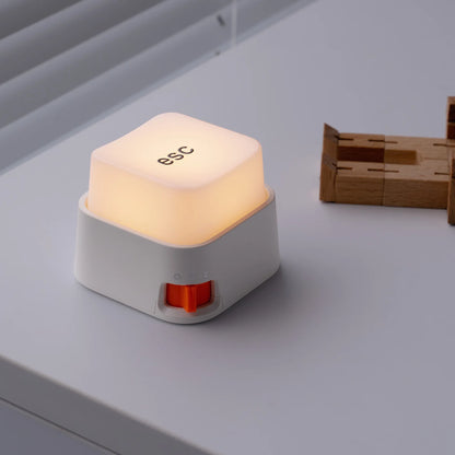Kalm mini key night light on bedside table