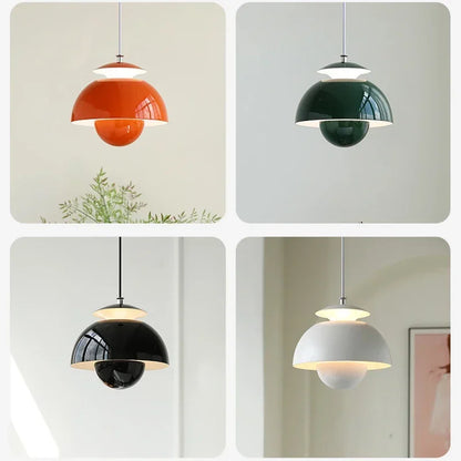 Svarna: Modern Nordic LED Lotus Pendant Light