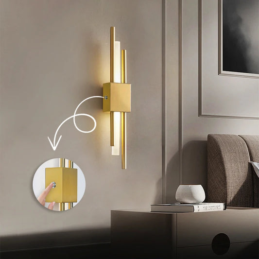 Joon: Metal Rechargeable Wall Lamp