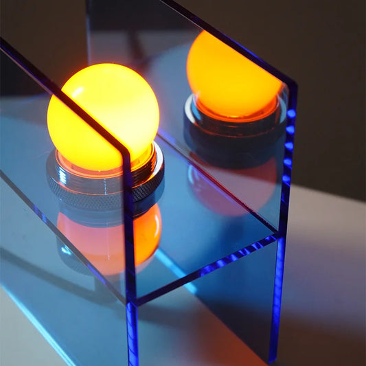 Sunrise Atmosphere Lamp showing 2026 Nordic design aesthetics.