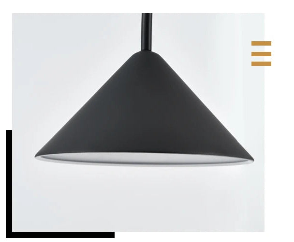 Wall sconce for hallway and entryway styling with linear Nordic design.