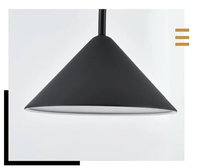 Wall sconce for hallway and entryway styling with linear Nordic design.