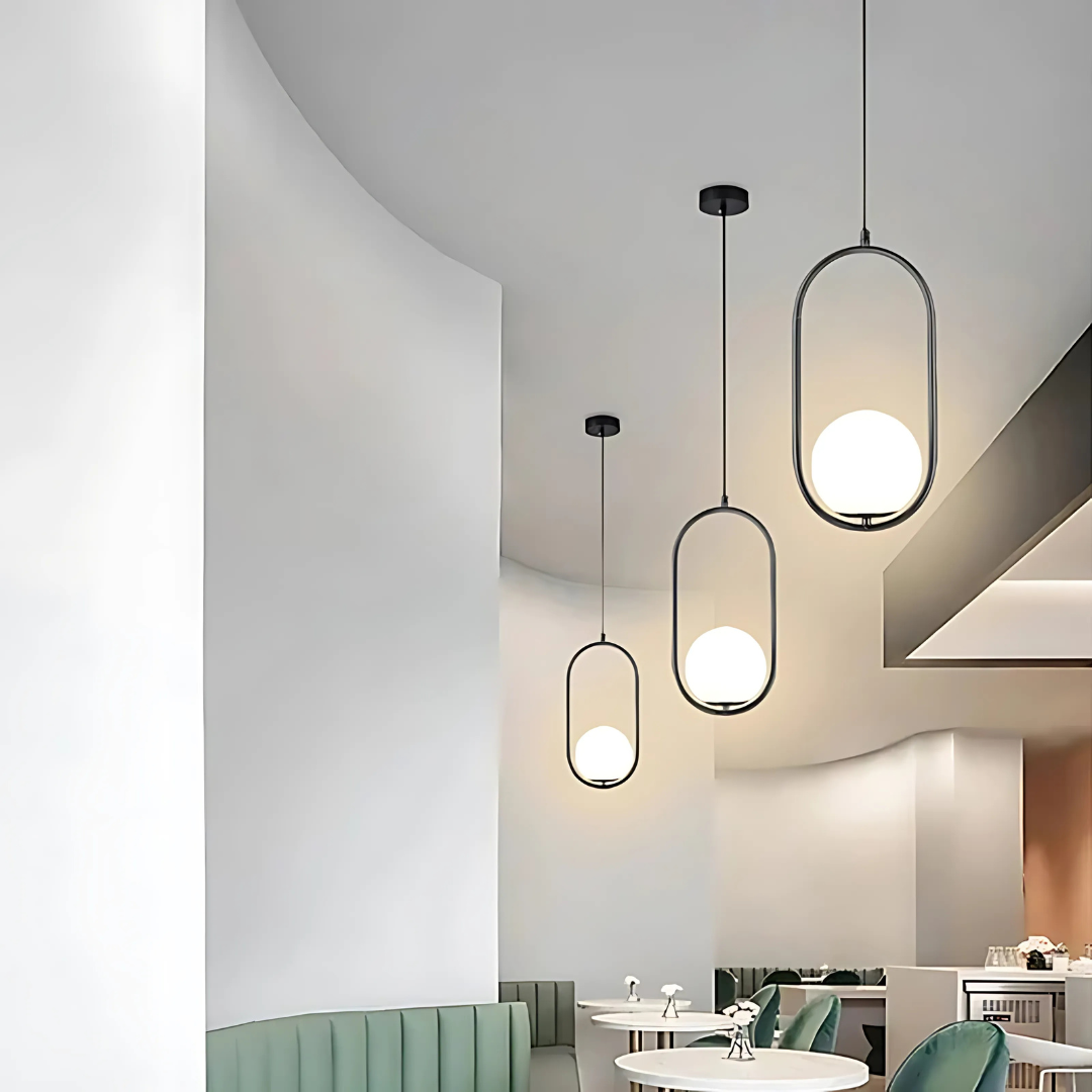 Vyasa - Modern Cage Pendant Light