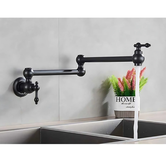 Neerja – Black Wall Mounted Faucet
