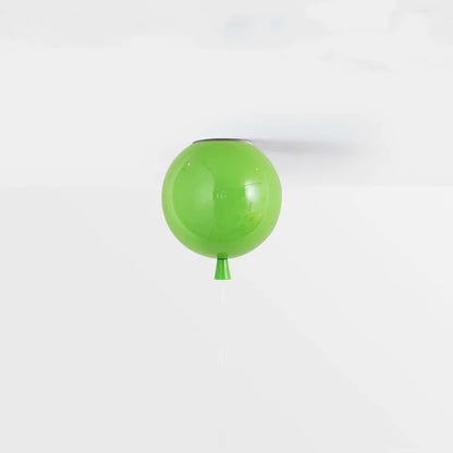 balloon-inspired ceiling lamp providing soft LED light for play areas.