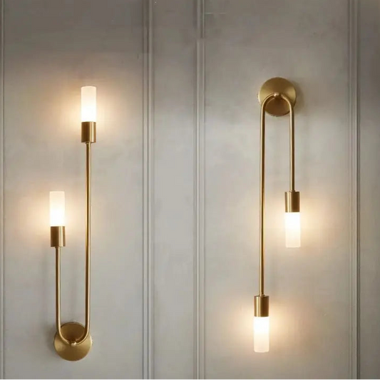 rishi nordic luxury led wall lamp for modern living room